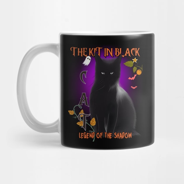 Cat the kit in black Legend of the shadow by Taz Maz Design